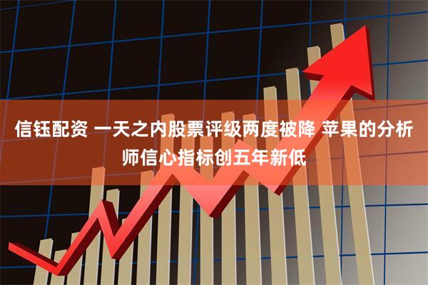 信鈺配資 一天之內股票評級兩度被降 蘋果的分析師信心指標創五年新低