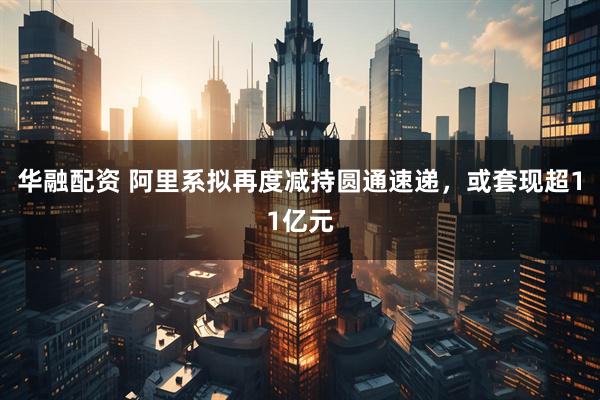 華融配資 阿里系擬再度減持圓通速遞，或套現超11億元